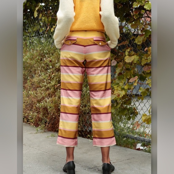 Stine Goya Kathy Striped Pants Multicolor pink yellow - Picture 7 of 16